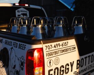 Foggy Bottoms Boys milk truck